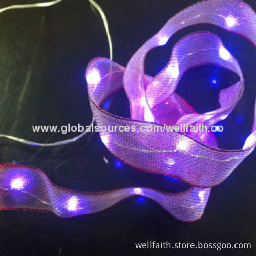 LED string light with control and CE/RoHS marks